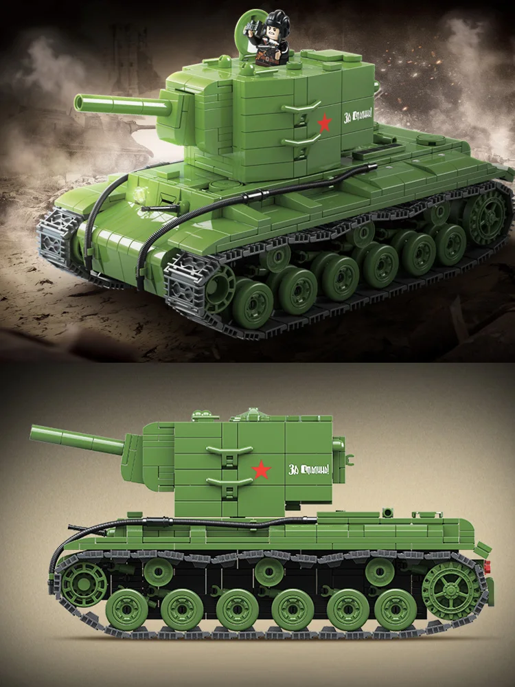 bloques-de-construccion-de-tanque-pesado-sovietico-kv2-t34-modelo-de-simulacion-de-tanque-de-asalto-blindado-de-infanteria