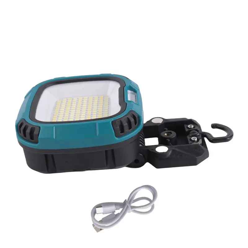 

Портативный светодиодный прожектор-фонарь, мощный фонарик для кемпинга, рыбалки, экстренных ситуаций, перезаряжаемый, с магнитным креплением, рабочая лампа