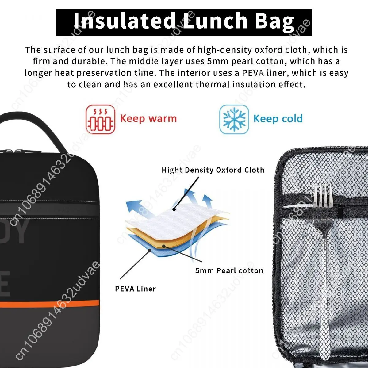 Ready To Race Thermal Insulated Lunch Bag Enduro Cross Motocross Bitumen Bike Life Resuable Lunch Container Storage Food Box