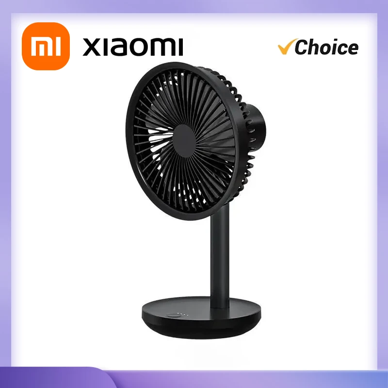 Xiaomi SOLOVE F5 Desktop mini fan Portable Standing fans Type-C usb rechargeable 4000mAh air conditioner table easy to carry