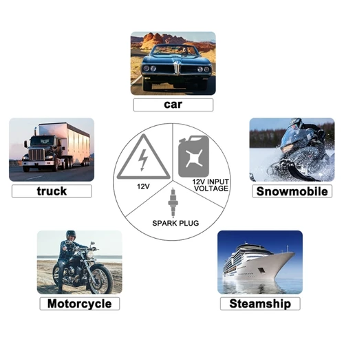 Imagen 2 del producto Probador de sincronización de motor de gasolina fácil de usar con indicador de lámpara de alta precisión para herramienta de diagnóstico de mantenimiento de motocicletas y automóviles