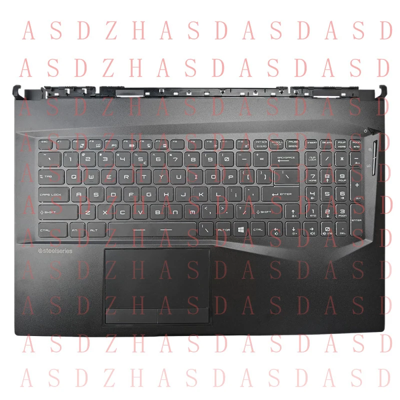 Z  Black Palmrest Full Color Backlit Keyboard Non-Touchpad For MSI GE75 3077E2C213Y