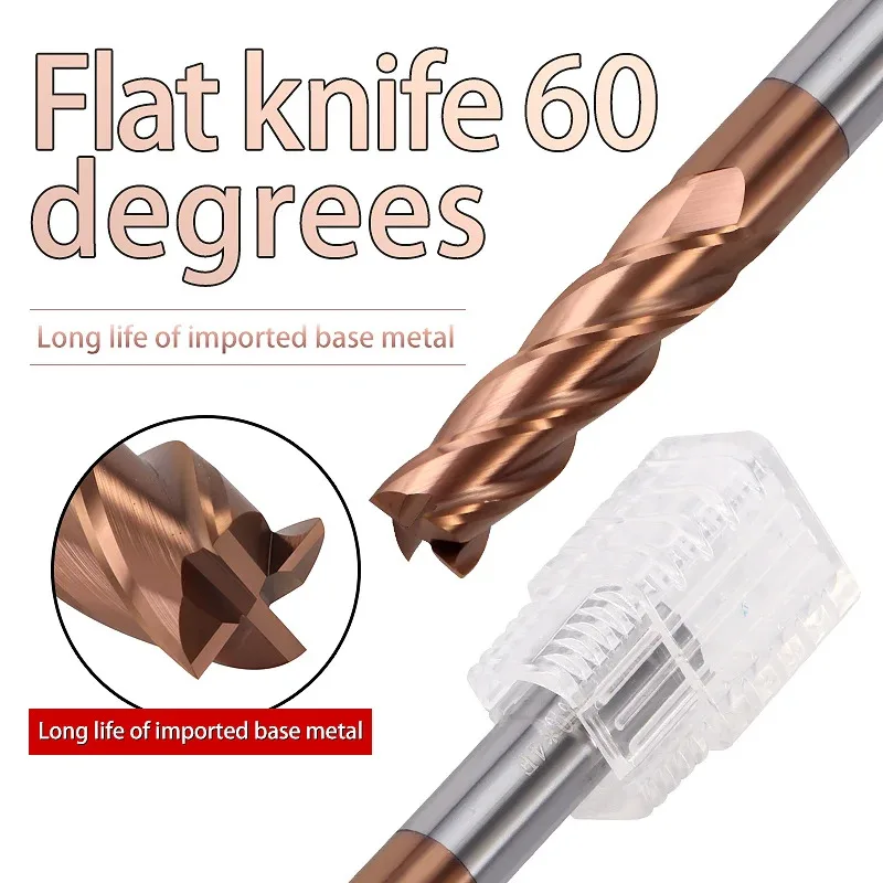 

Фреза концевая твердосплавная HRC60, 1, 2, 4, 5, 6, 8, 10, 12 мм, 4-зубая, с покрытием из сплава, для обработки на станках с ЧПУ, из вольфрамовой стали