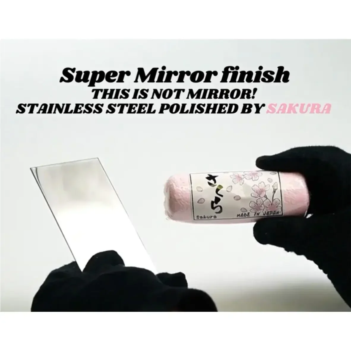Japan Sakura Polishing Compound Mirror Finish Luster Platinum Gold Silver Stainless Steel Watch Metals Luxury Jewelry Polishing
