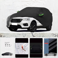 For Haval h7fit Outdoor Protection Full Car Covers Snow Cover Sunshade Waterproof Dustproof Exterior Car cover Black