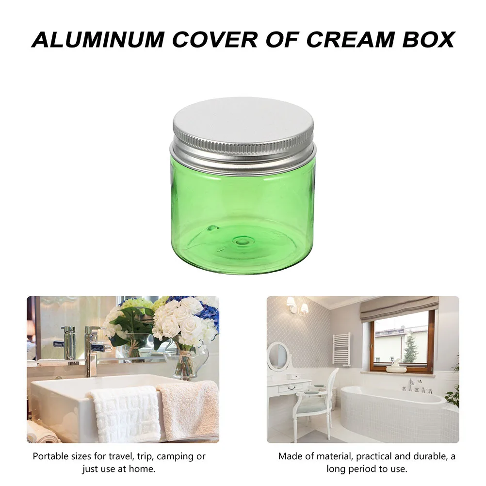 Frascos de plástico de 50g, contenedores de crema, botellas de almacenamiento de viaje portátiles para champú, loción, cremas, macetas, 10 Uds.