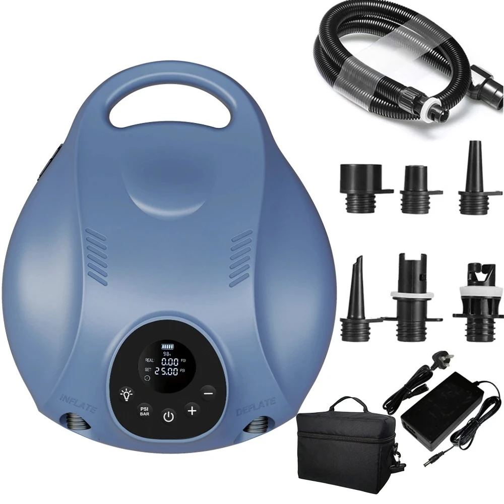 Water Sports 25PSI High Pressure&Capacity  Electric Charging Pump for Inflatable Stand up Paddle Boards Kayak  Pump