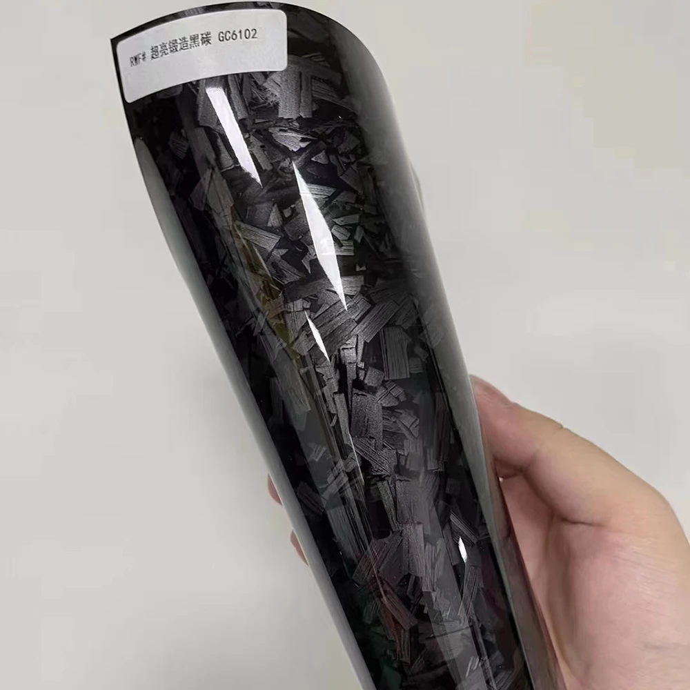 

Суперглянцевая черная кованая виниловая пленка для автомобиля WRAPMASTER 1,52*18 м PET 3D, автомобильная пленка, виниловая пленка для автомобиля