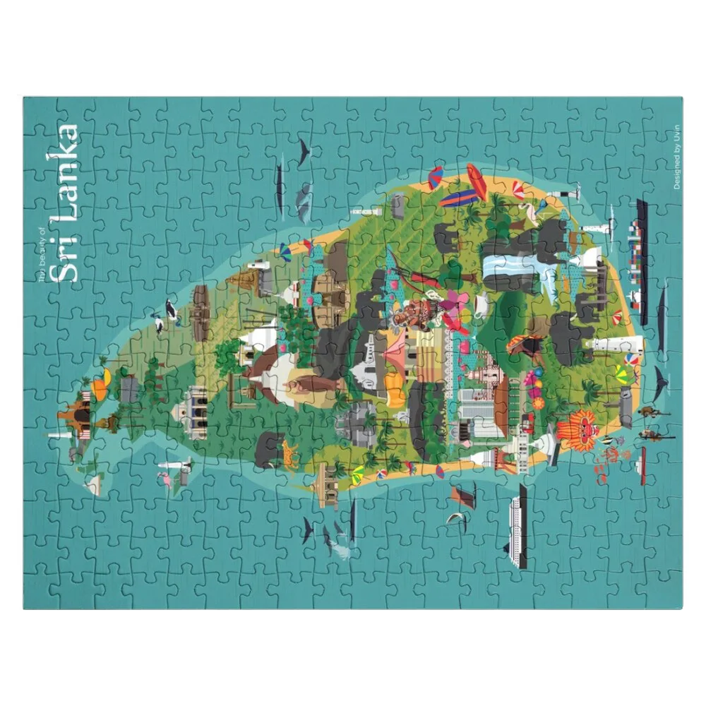 

Beauty of Sri Lanka Jigsaw Puzzle Wooden Jigsaw Puzzles Puzzle Customized Picture Custom Photo Puzzle