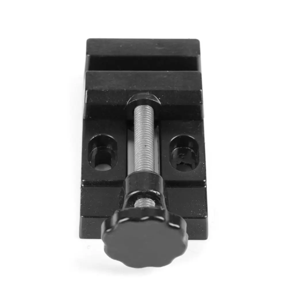 Imagem -05 - Mini Flat Clamp Bench Vise Alumínio Alloy Drill Press Vice Ferramentas de Escultura Acessórios da Máquina F50