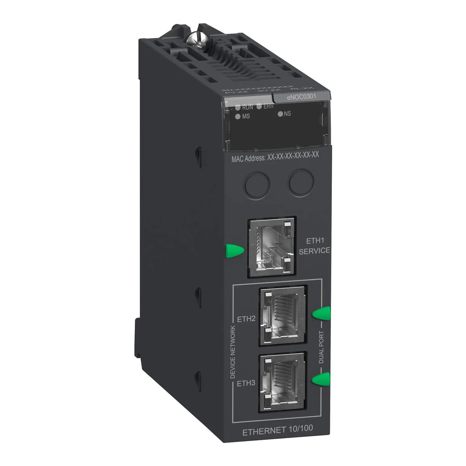 BMENOC0301 Ethernet module M580 - 3-port Ethernet communication