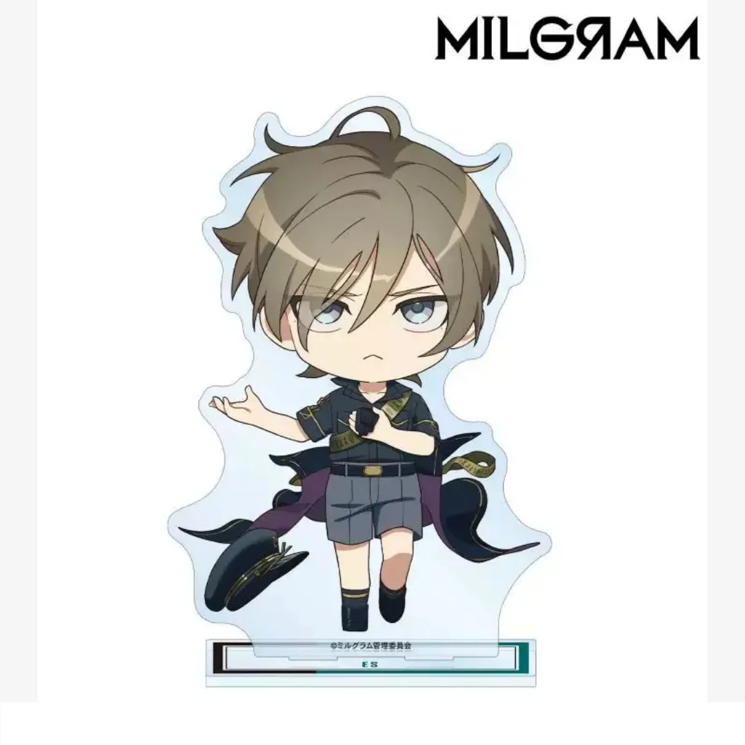 MILGRAM Futa Es Yuno Mu Kazui Amane Mikoto Kotoko Anime Acrylic Stand 10cm Keychain Desk Decoration Cosplay Collection Plate