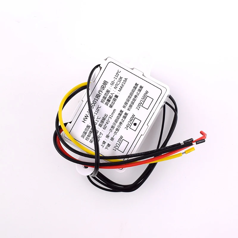 W3001 24V Digital Thermostat Temperature Switch Digital Display Module