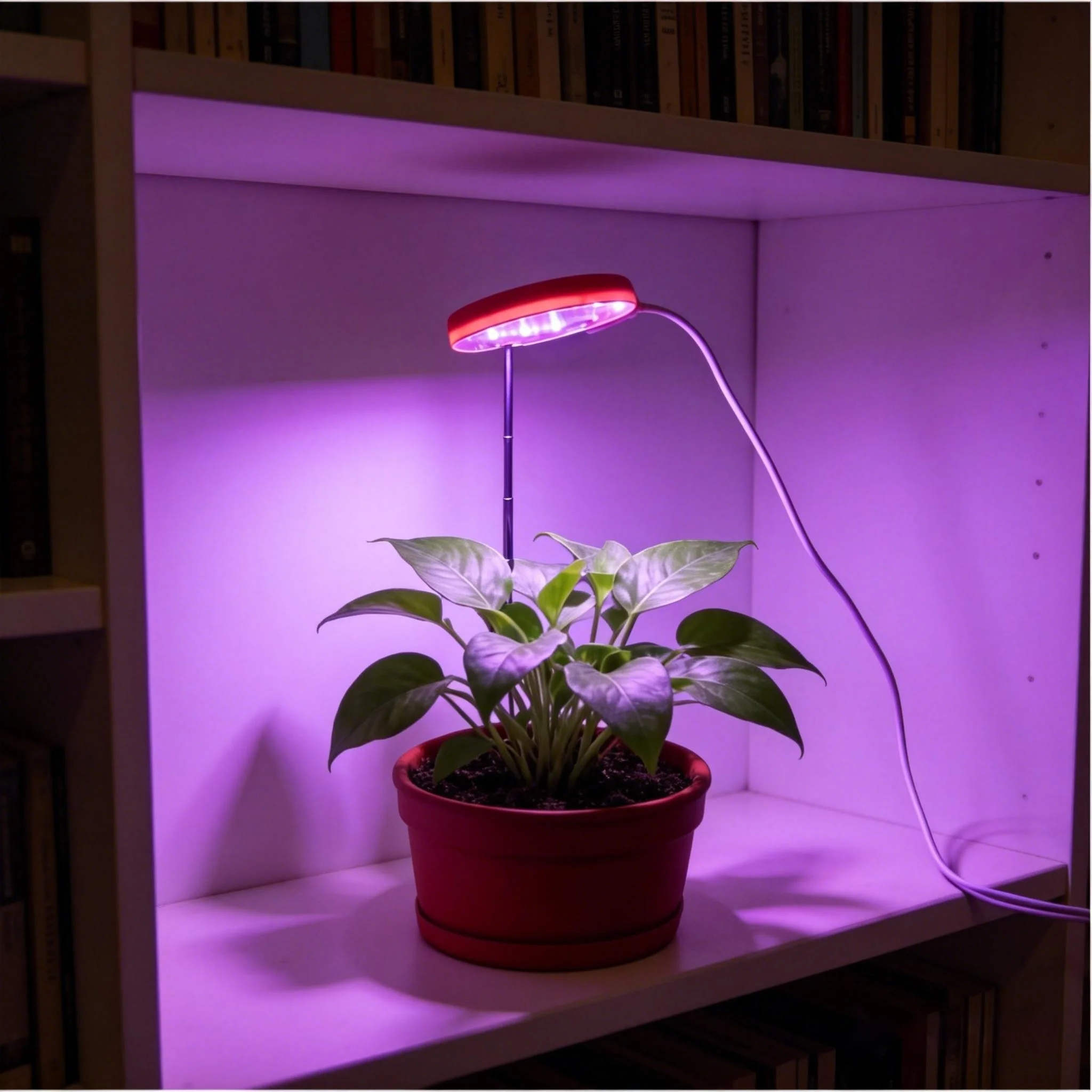 

USB-светильник для растений, портативный мини-светильник для комнатных растений с таймером на 3/9/12 часов и 10 уровнями яркости, идеально подходит для кухни, спальни