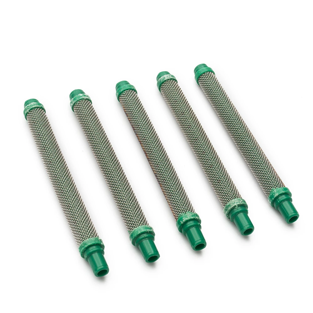 5pcs Airless Spray Tool Filters 30 Mesh Stainless Steel Replacement Pack for Wagner and Multiple Aftermarket Tools