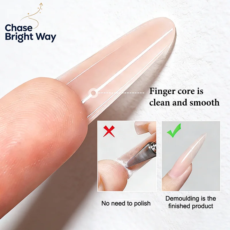 แม่พิมพ์ต่อเล็บแบบคู่ 60 ชิ้น  - Nail Extension Form บทวิจารณ์และราคา