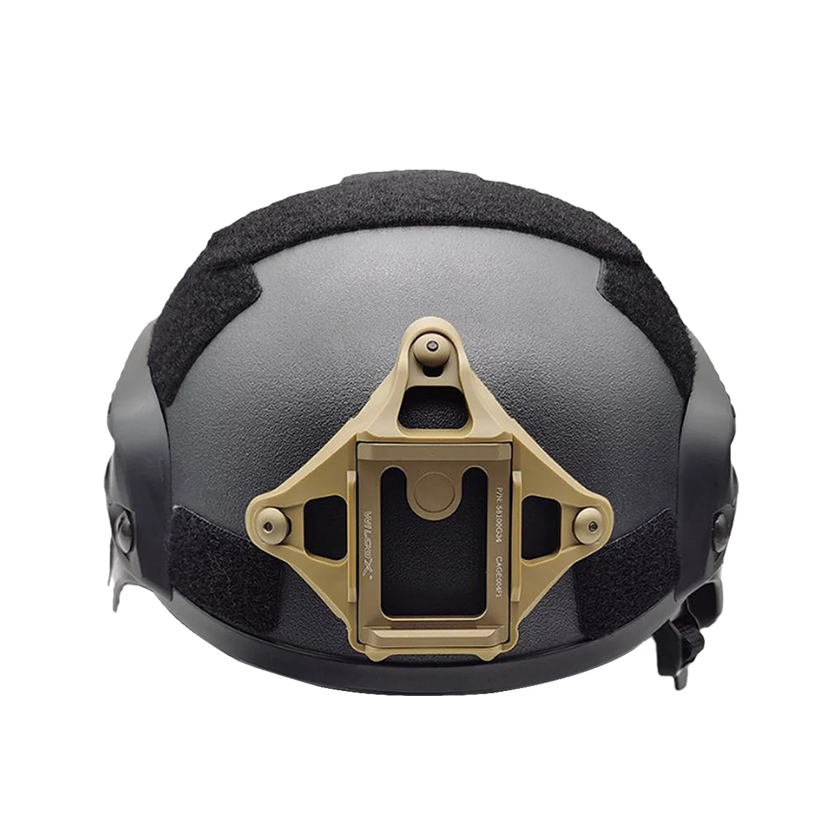 Tactical Unity Fast Helmet Metal Wilcox L3 Vas Shroud Three-Hole NVG Mount Adapter For FAST MICH AF Wendy Helmet