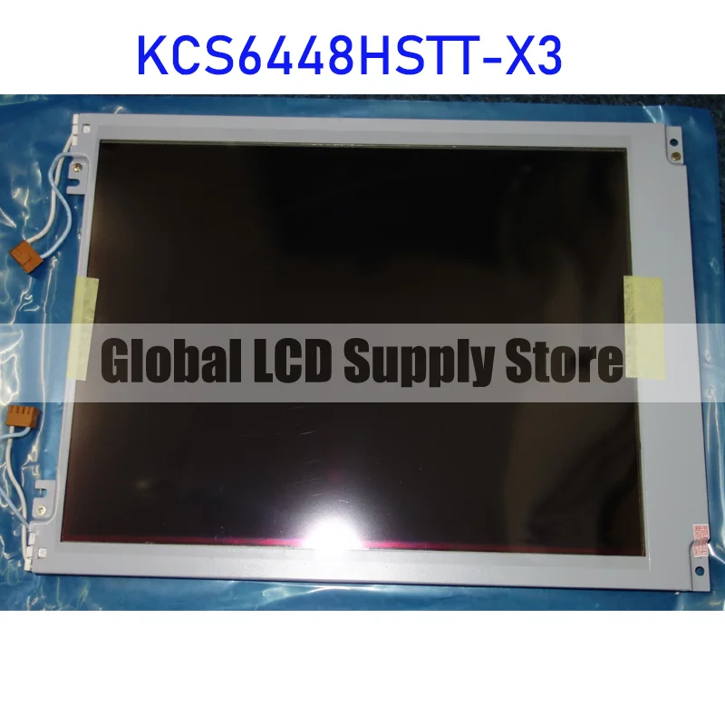 KCS6448HSTT-X3 10.4 Inch Original LCD Display Screen Panel for Kyocera Brand New 100% Tested