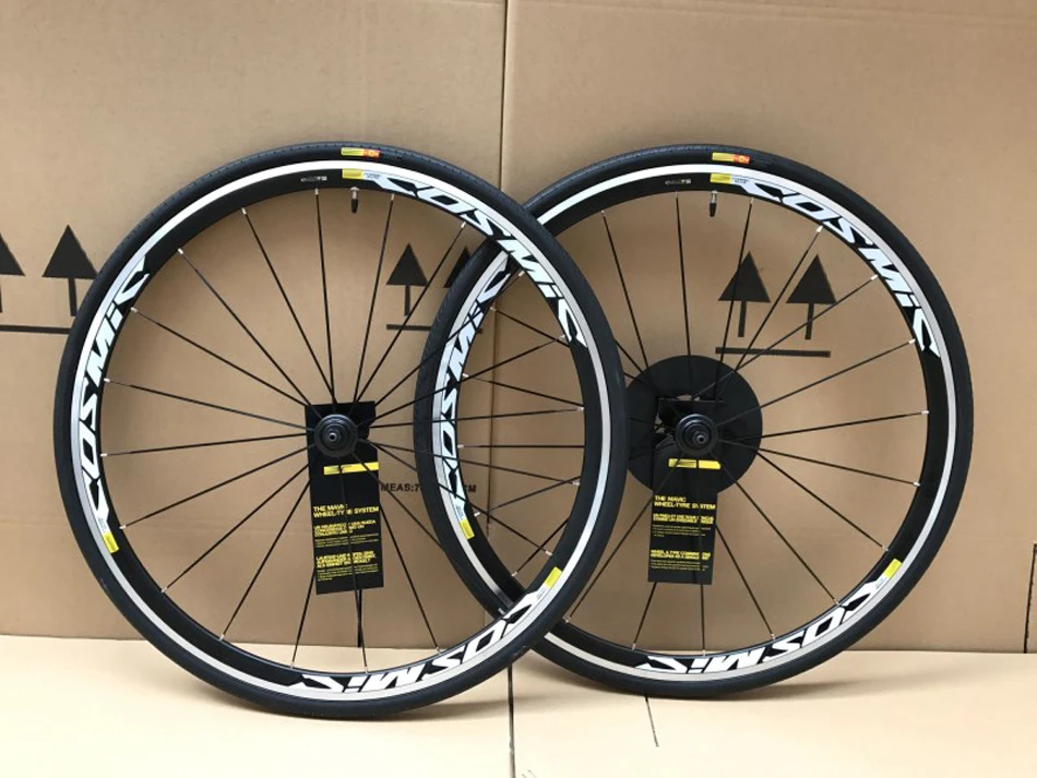コズミックロードバイクホイール,アルミ合金,Vブレーキ,20穴,8スピード