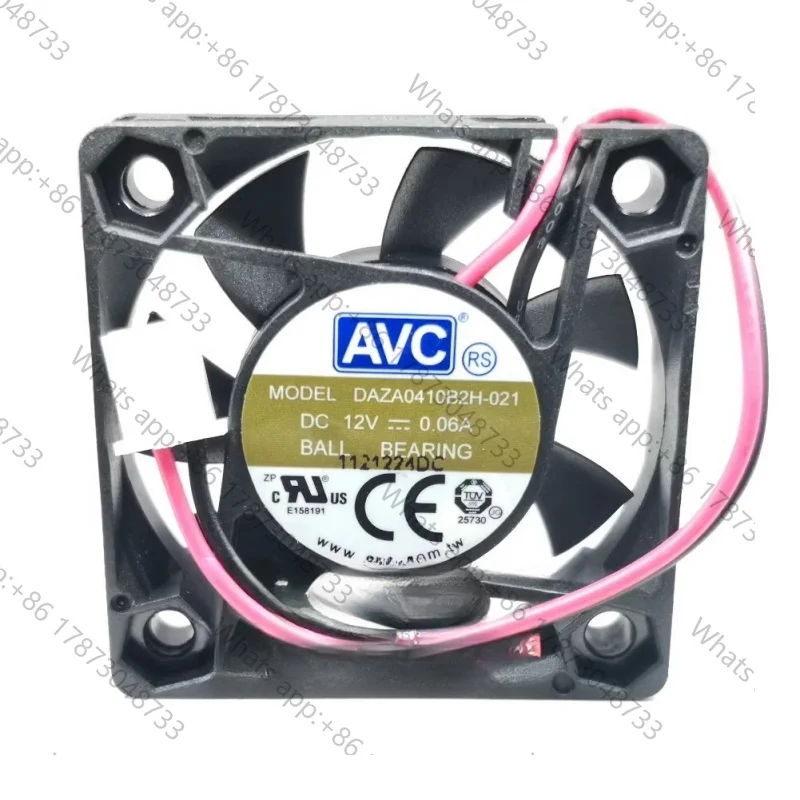 Tool PartsNew original DAZA0410B2H 4cm 4010 12V 0.06A 2-wire ball silent cooling fan