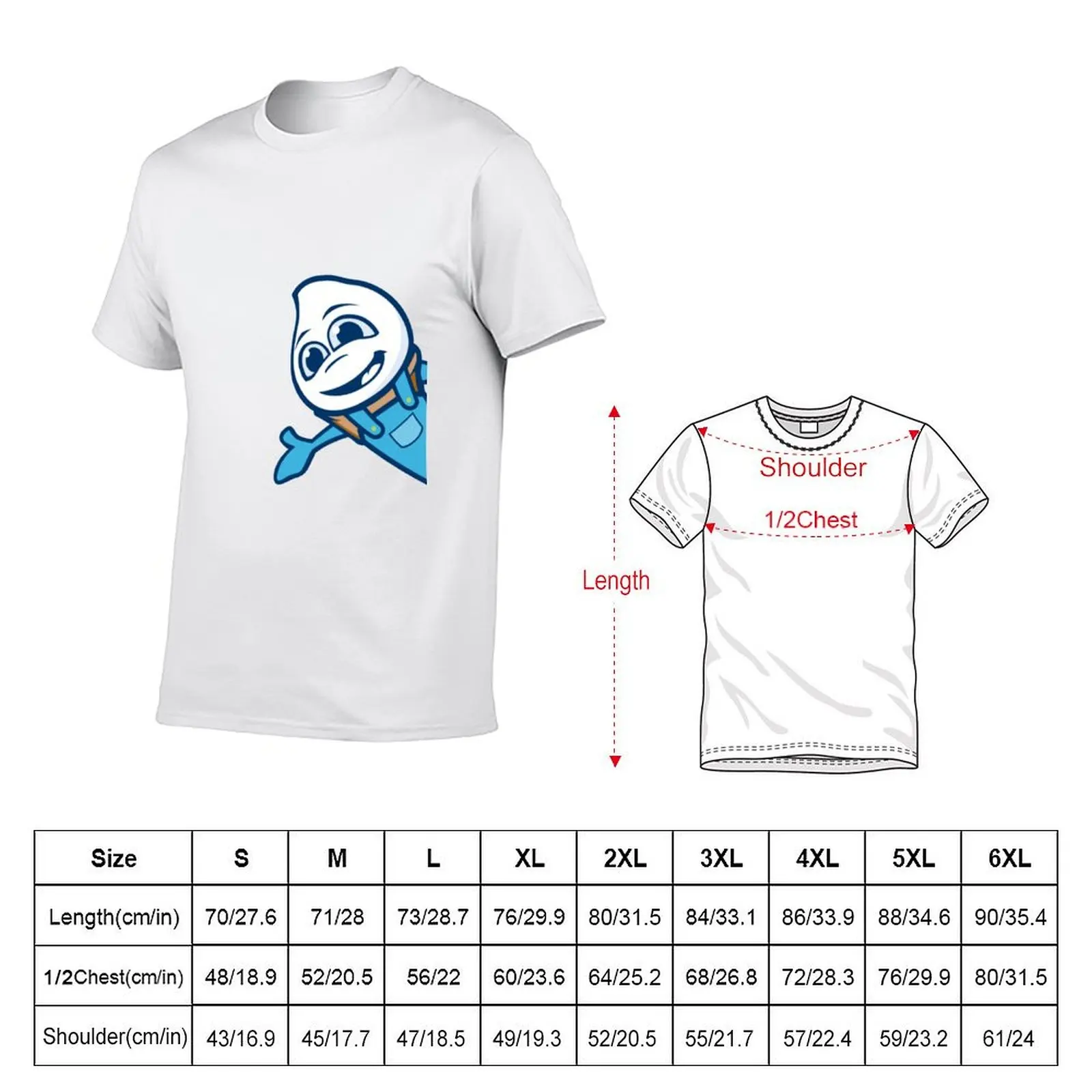 Culvers Scoopie T-Shirt Daily Work Short Sleeve Top