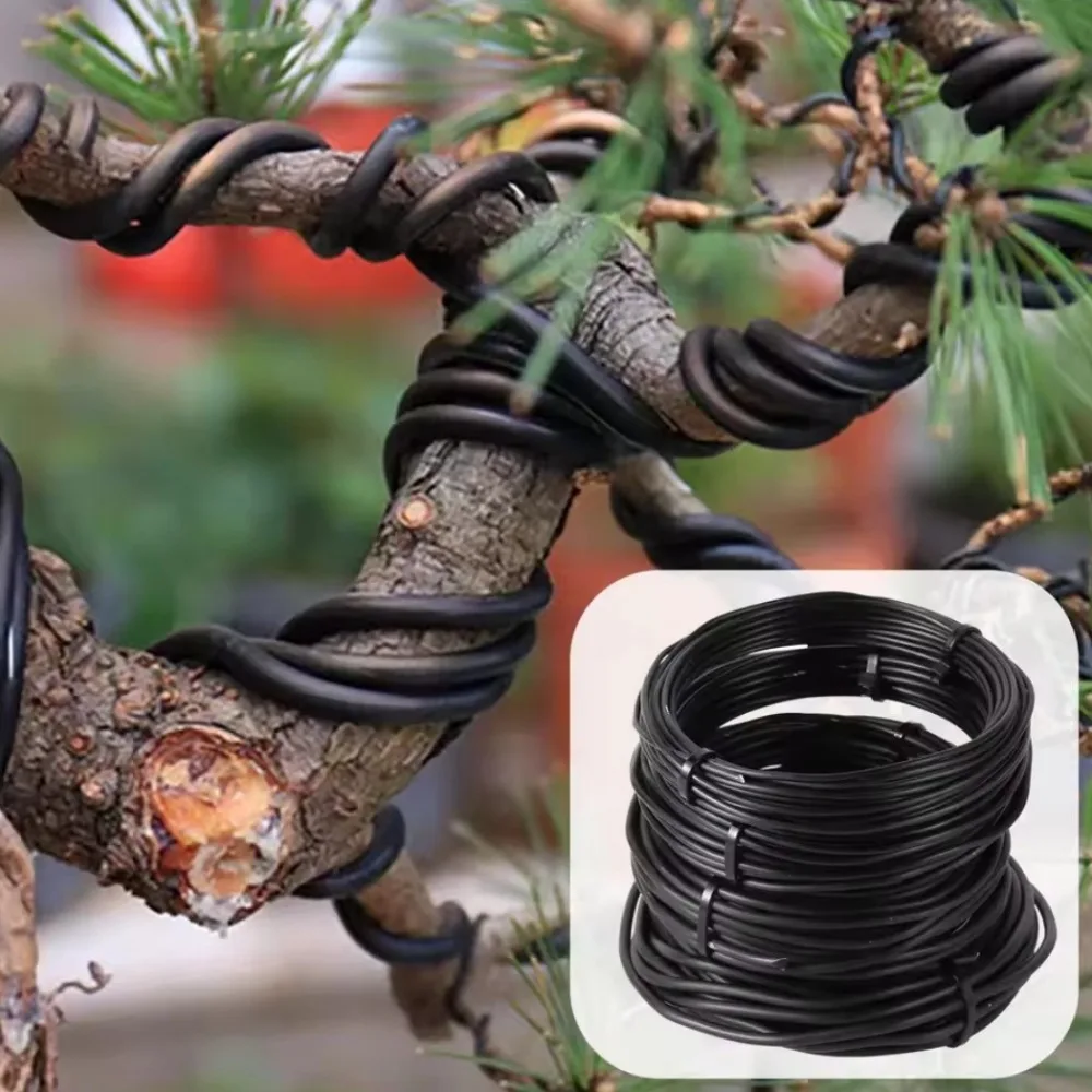 10m Bonsai Wires Plant Support Aluminum Bonsai Training Wires 1mm/2mm for Panzha Plant Modeling Dedicated Gardening Accessories