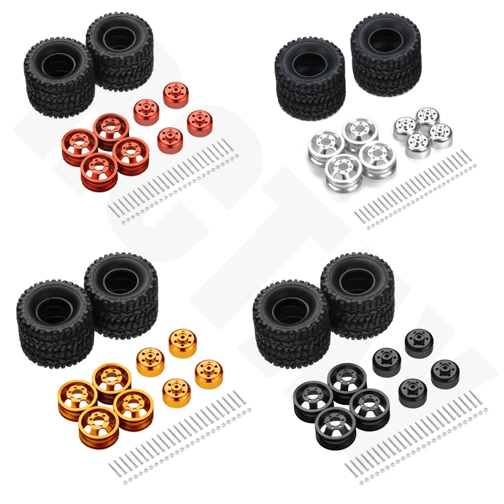 

Metal Upgrade Tire Shockproof Wheel Hub Coupler Parts Suitable for WPL JJRC MN 4 and6 Wheel Drive Remote Control Car Spare Parts