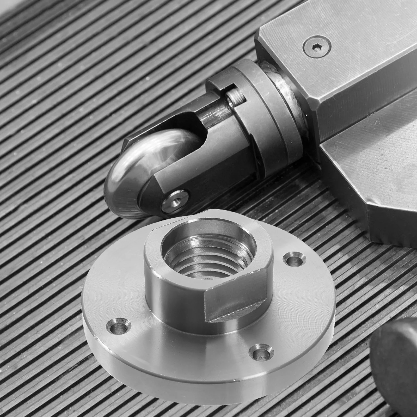 

Wood Lathe Face Plate 3 Inch Threaded Backplate Adapter High Grade Sturdy Durable Compatible With 1\