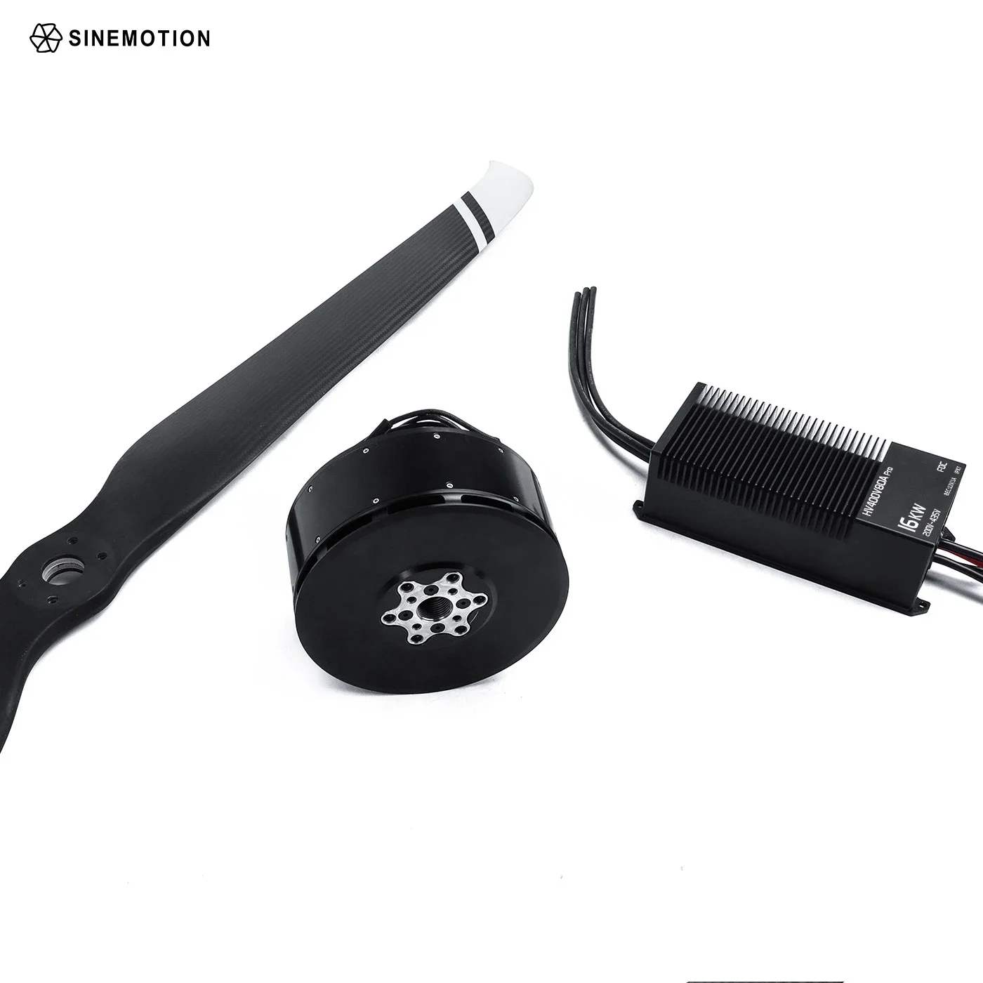 مجموعة ذراع H4T30M 30 كجم Dr-one محرك 52*19 10KV ونظام Prolusion 16KW 160A FOC ESC EVTOL للحمل الثقيل Dr-one #4