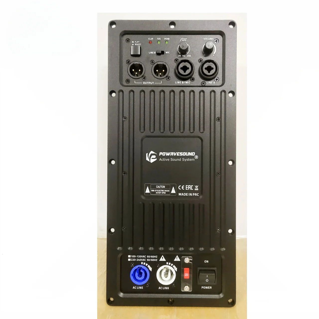 D class Module amplifier for 2-way full range speaker and active line array speaker single channel 2000W 1500W for optional