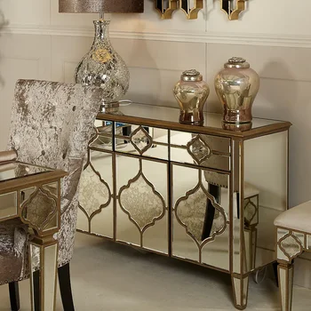 유럽 모로코 미러 사이드 보드 로커, 서랍 캐비닛, 유리, 심플한 거실 장식, 현관 사이드 보드 Best5 유럽 모로코 미러 사이드 보드 로커, 서랍 캐비닛, 유리, 심플한 거실 장식, 현관 사이드 보드 Best5