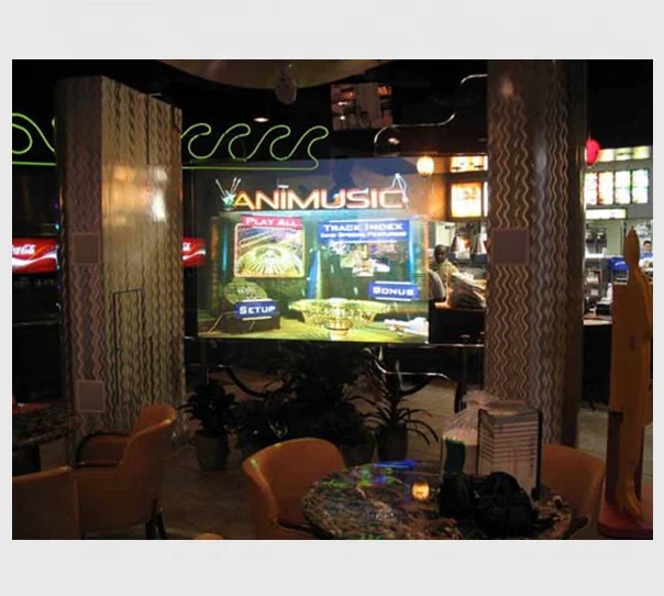 1.524x5m Holographic Film,rear Projection Window Advertising Normal Beamer,projector