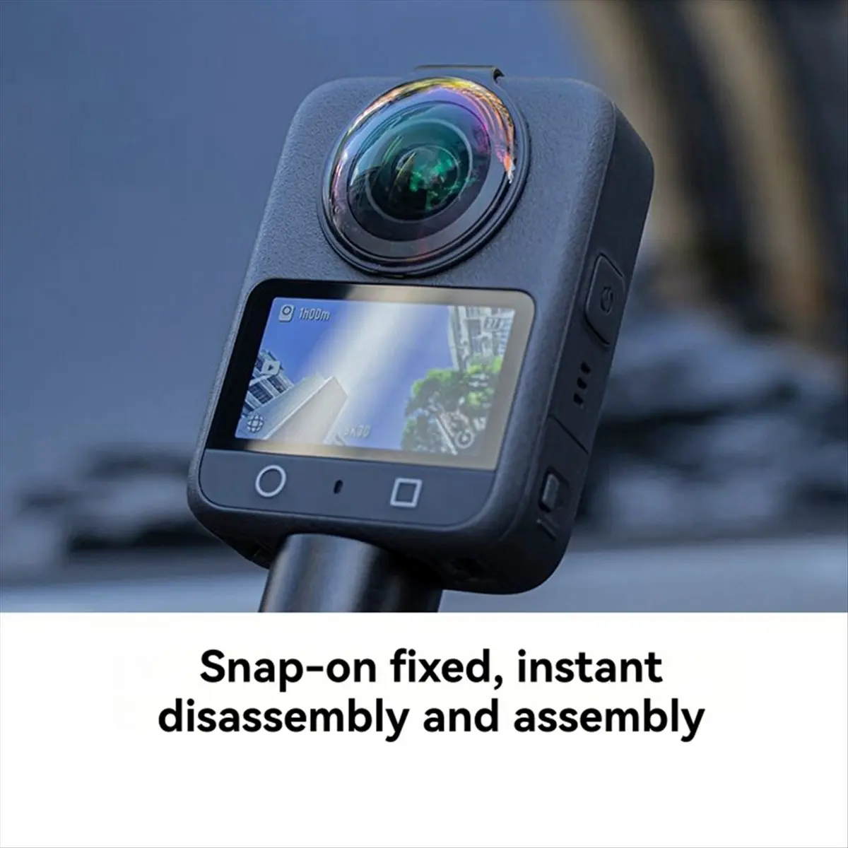 X10A 2PCS Lens Cap for 360 Hard Tempered Glass Lens Cap Anti Scratch Lens Protector for 360 Accessories