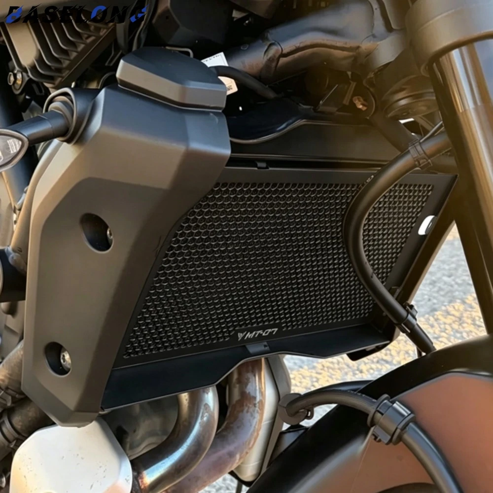 

Motorcycle Radiator Grille Guard Cover Fuel Tank Protect Protector For Yamaha MT-07 Y-AMT 2025 2026 2027 MT-07/MT07 Accessories