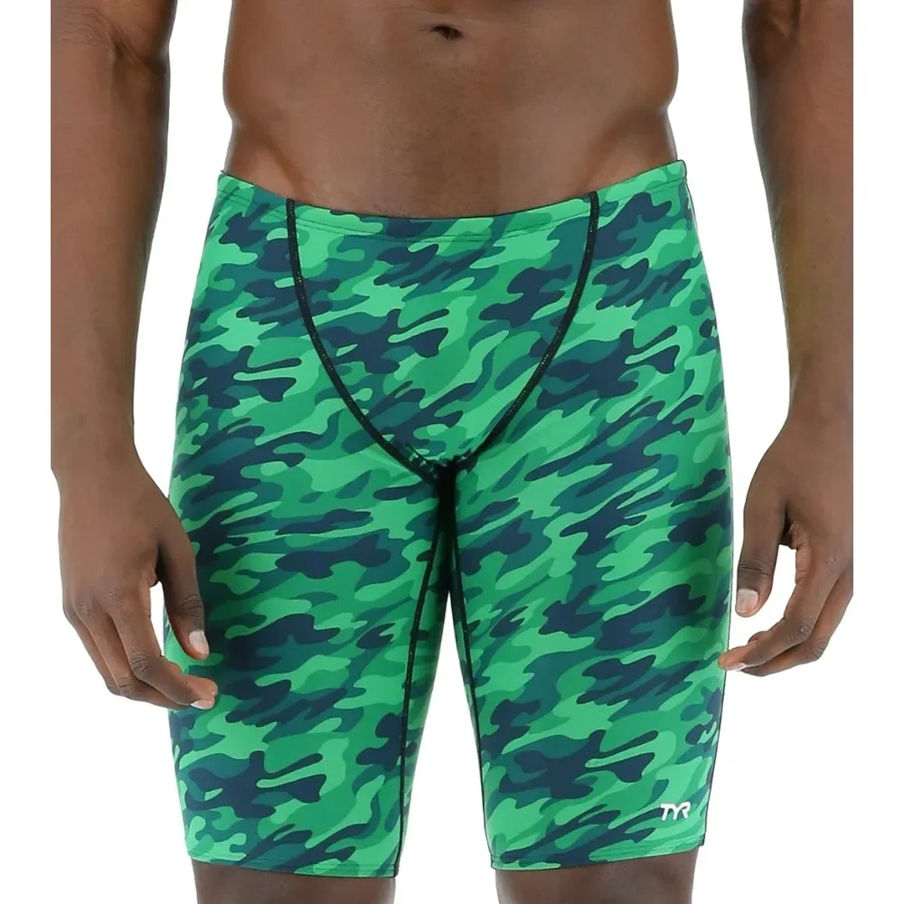 Swimwear Mens Swimwear Competition Swimsuits Jammers Swimming Trunks Pro USA Swim Trunks Beach Shorts Quick Dry Uv Surf Swimming