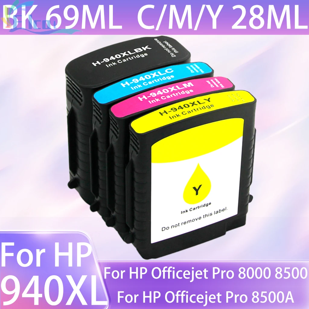 

940 940XL Ink Cartridge Premium Compatible InkJet Ink Cartridge For HP940XL 940 For HP Officejet Pro 8000 8500 8500A Printer