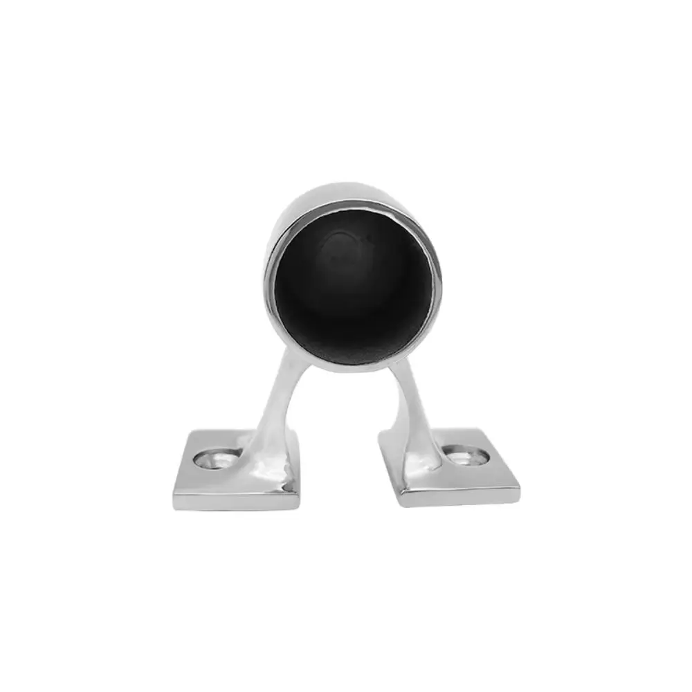 Stable Stainless Steel Marine Handrail Bracket 90° 25mm Boat Hand Rail Fitting Center/End Stanchion Support Railing Part Yacht