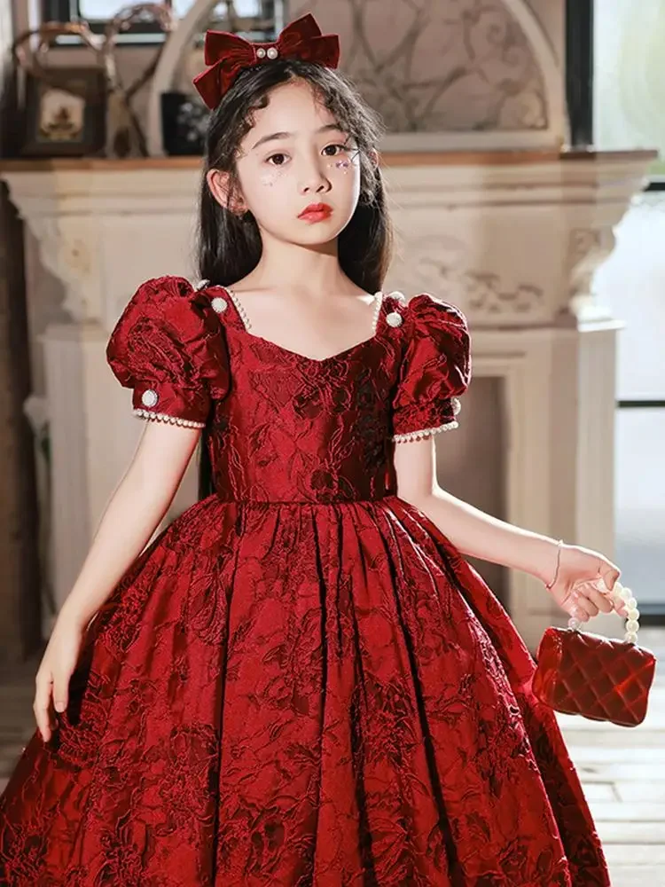 

Simple and Elegant Formal Dress for Kids Girl Dresses for Elegant Party Girls Dresses on Offer Liquidation Children Clothes Girl