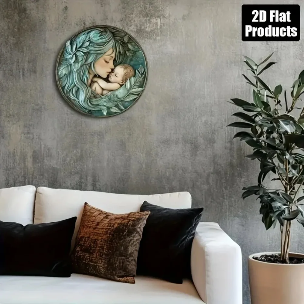 ديكور الجنية والطفل العتيق - نمط جرافيك ثنائي الأبعاد |   مناسبة للبار والمطبخ والمقهى وديكور المنزل والمكتب |   هدية مثالية للعطلات