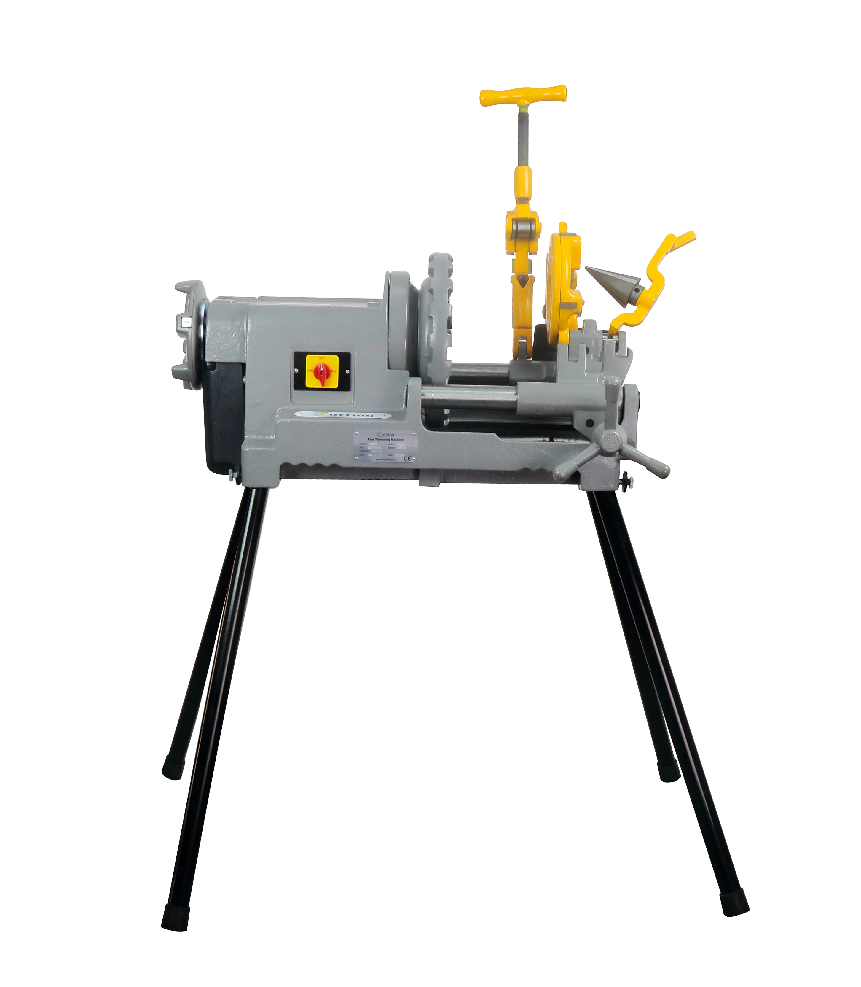 

Pipe Threader Threading a Steel Pipe 1/2 In.To 2 In. Power Tools ZK50A