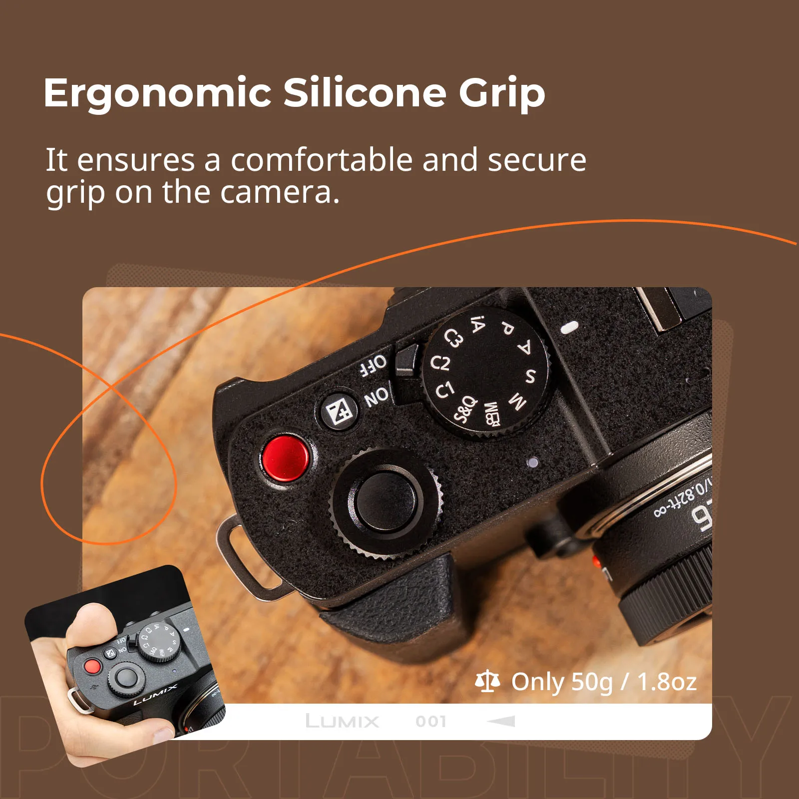 SmallRig LUMIX S9 L-Shape Handle for Panasonic LUMIX S9, w Arca-Swiss Quick Release Plate for Mounting  Arca-Type Tripods -4517