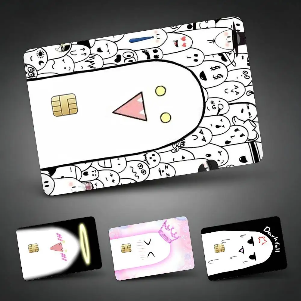 Lightsaber BL Manhwa Decorative Waterproof Film Skin Cover Credit Card Stickers Debit Front Bank Bus Pass