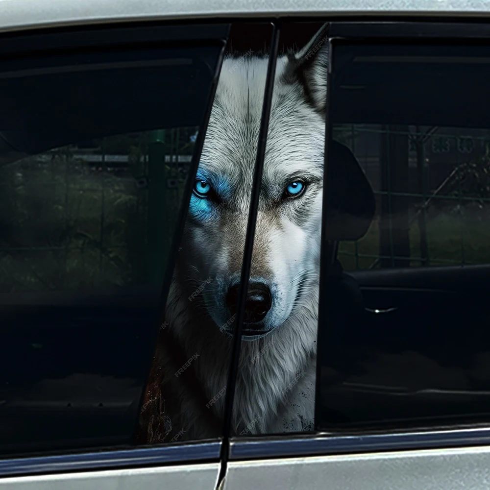 2Pcs Blue Dog Alpha…