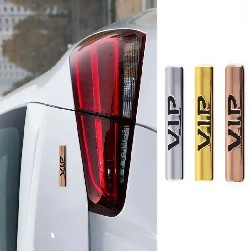 

Metal Car Emblem Badge Auto Body Sticker Decal Accessories for VIP Logo Toyota Ford Nissan Mazda Chevrolet Dodge Mercedes Benz