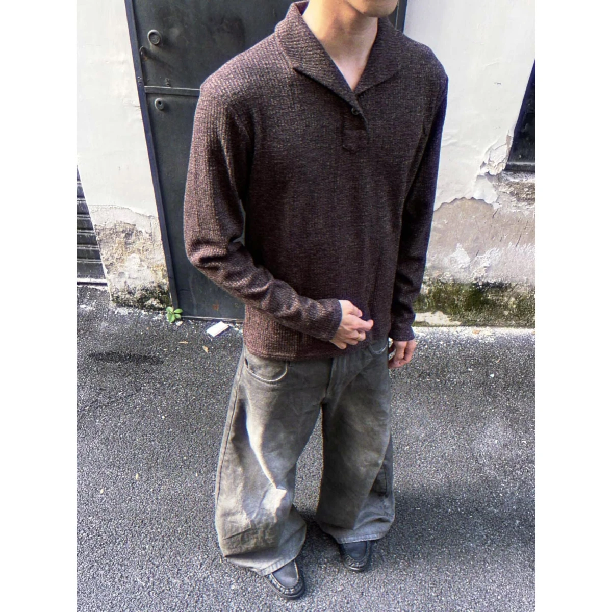 

Американский вязаный свитер с V-Ne, кардиган, мужской цветной повседневный свободный крой, зимняя верхняя одежда, мягкое полиэфирное волокно