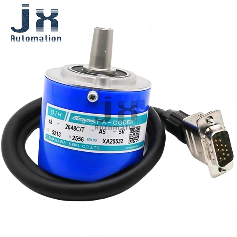 Tamagawa Rotary Encoder TS5213N2556 OIH48-2048C/T-A5-5V for Packaging Machines Angle and Speed Measurement Sensor