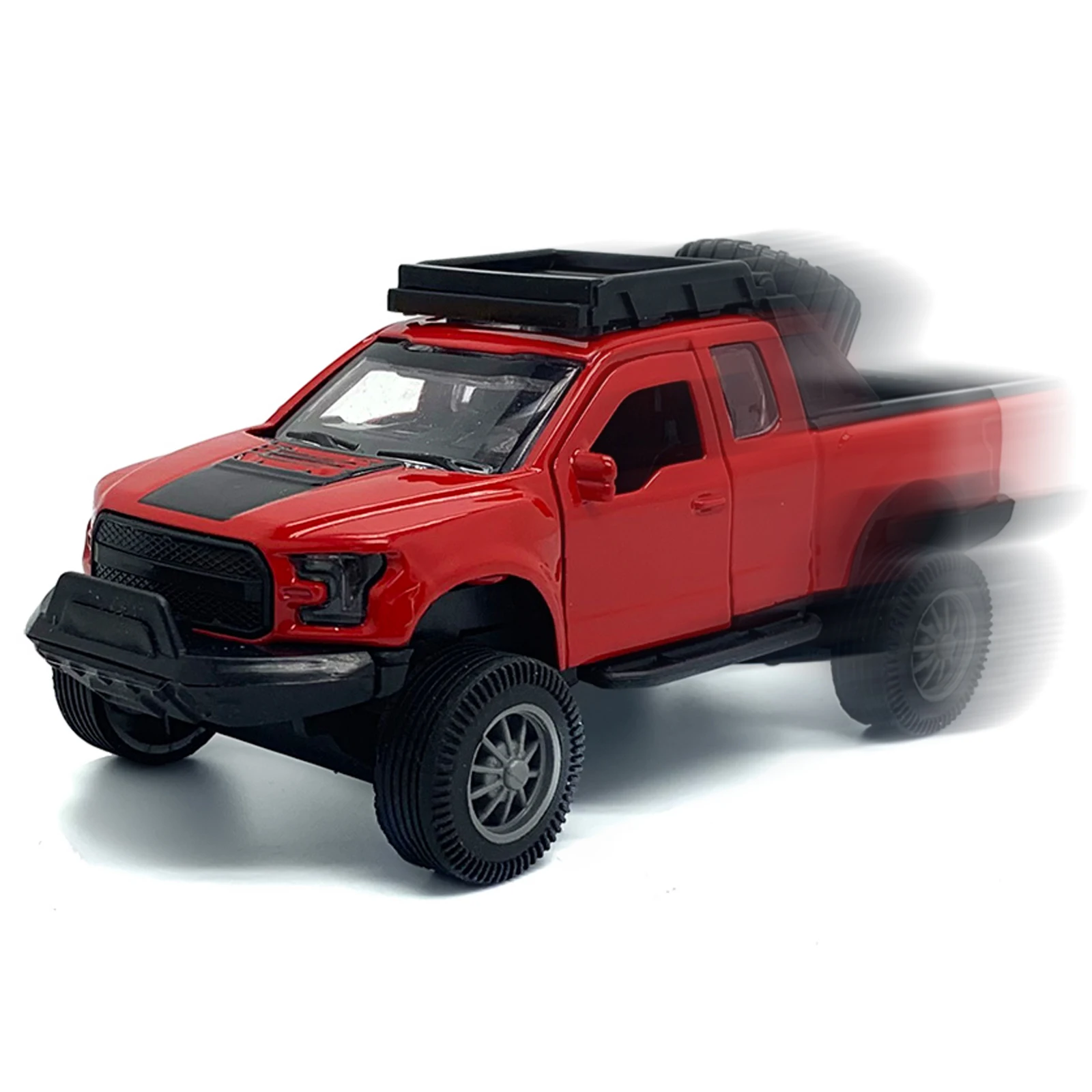 1:36 Scale F-150 Alloy Car Model - Spring-Back Action Toy for Kids - Authentic Replica Fun