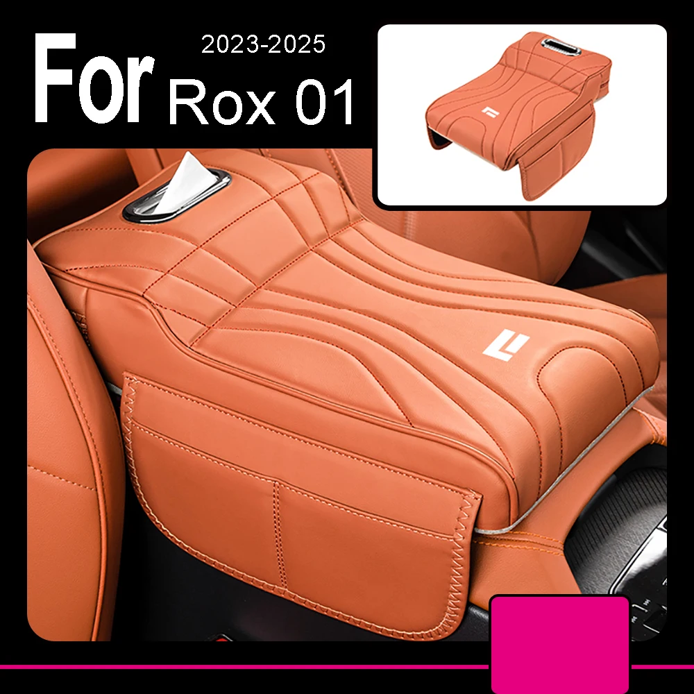 

Автомобильный подлокотник, коробка для салфеток, подходит для BAIC JISHI Polestone 01 Rox 01, сумка для хранения центральной консоли автомобиля, аксессуары