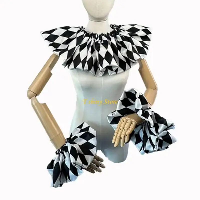 n58f-comodas-munequeras-con-cuello-falso-para-bailes-disfraces-mascaradas-facil-fijacion-y-tela-respetuosa-con-piel