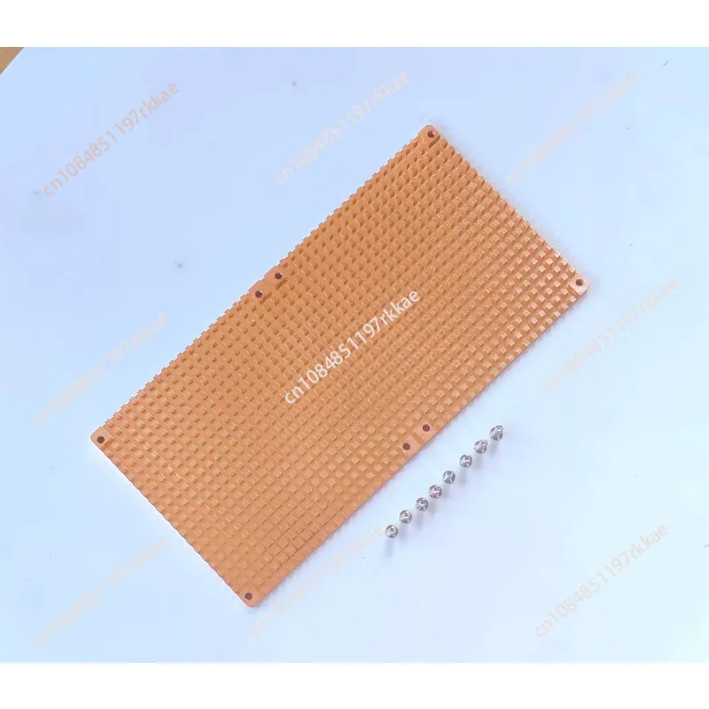 Backplane Pure Copper Heat Sink  Memory Auxiliary Radiator 90X180MM